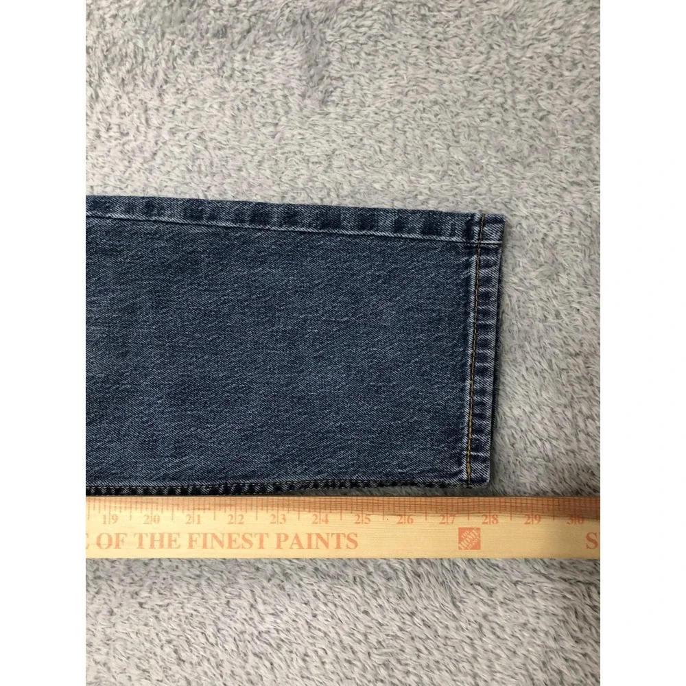 Levi's 502 Jeans Mens 32x28 (Tag 32x30) Blue Taper Fit Denim